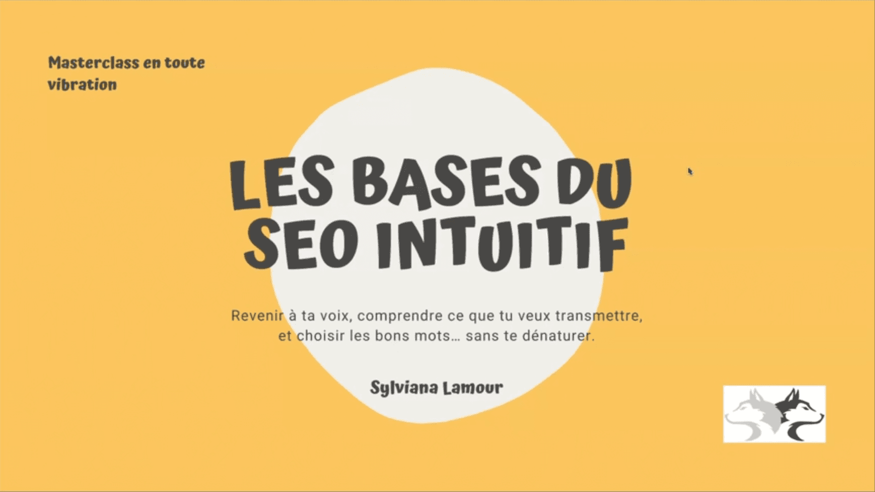 Masterclass Invité - Sylviana