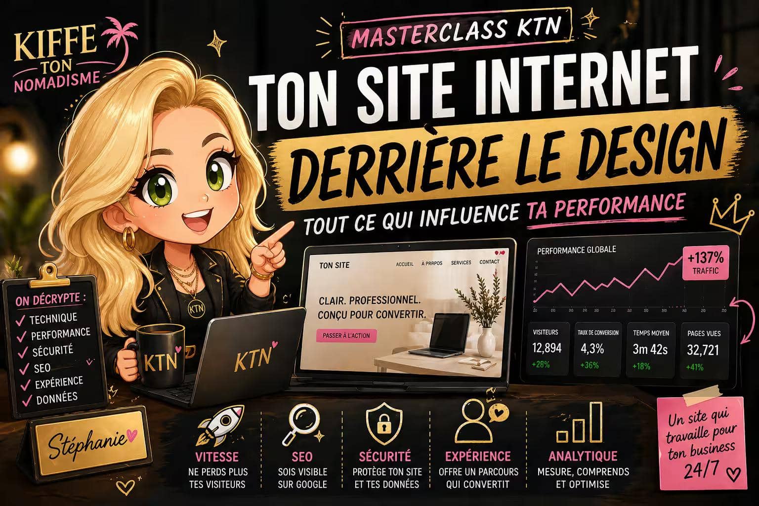 Dimitri développeur web senior & mentor pour futur développeur vient nous propose : « Ton site web : de la vitrine morte à l’outil qui travaille pour toi »