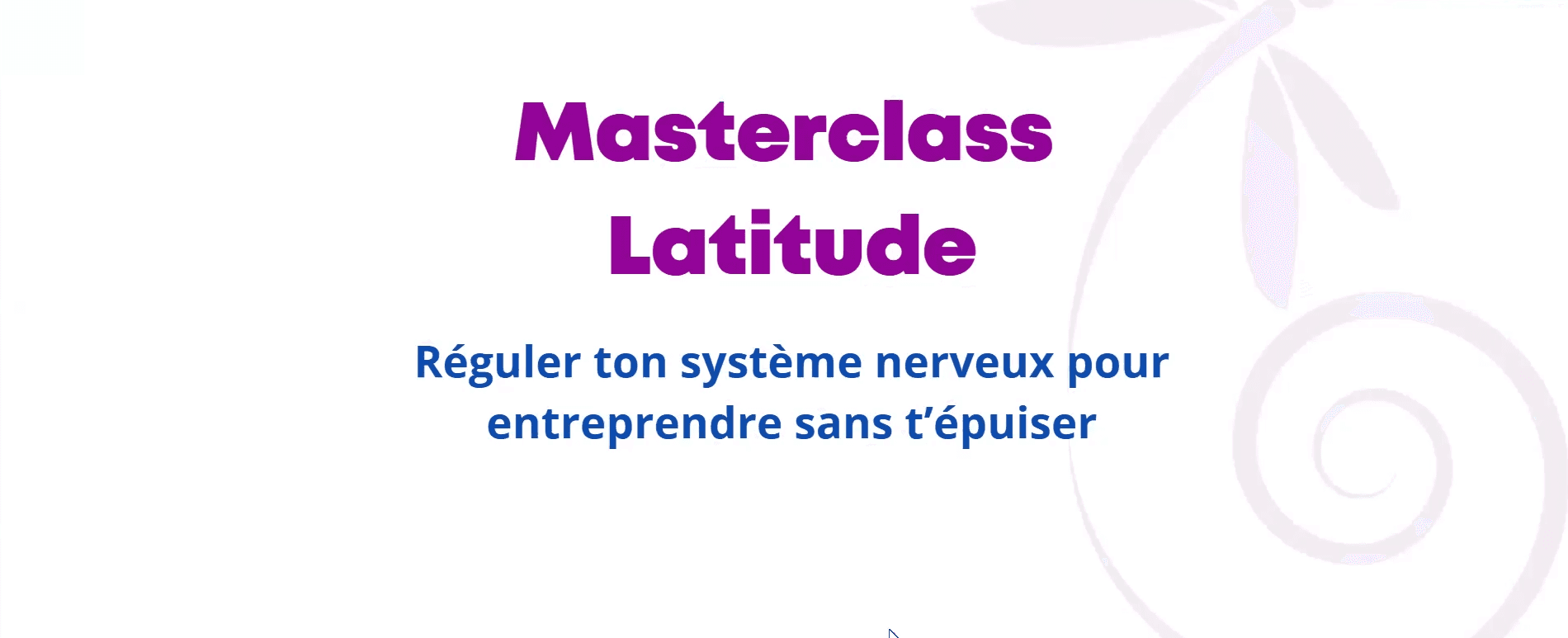 Réguler ton système nerveux pour entreprendre sans t’épuiser
